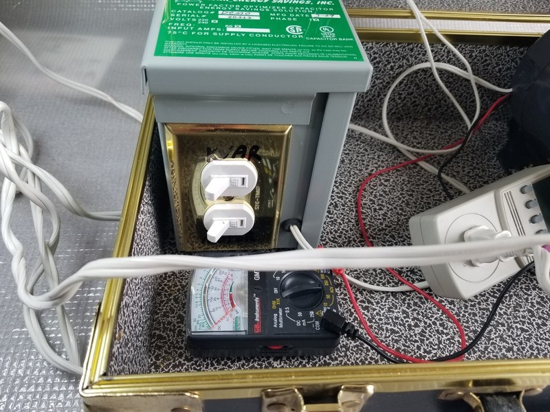 Kvar Demo Energy Savings Electricity Power Saver, TESTED 1/3 Hp Motor gallery