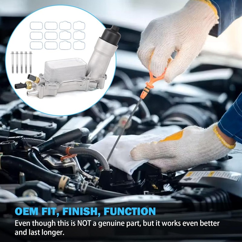 Oil Filter Housing Kit for 3.6L 2011-2023 Dodge Jeep Ram Replace 926-876 gallery