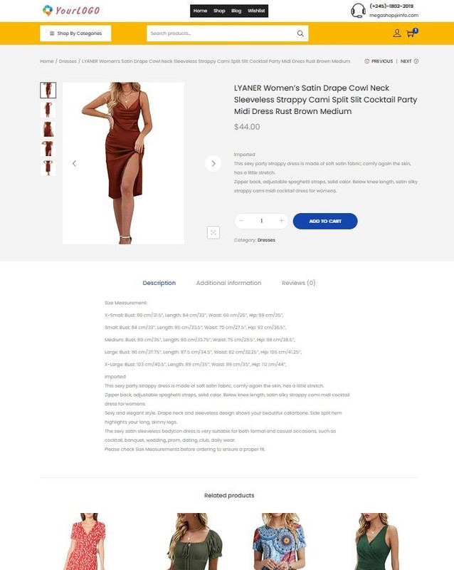 Women's Clothing Store - Affiliate / Drop Shipping Website + eCommerce gallery