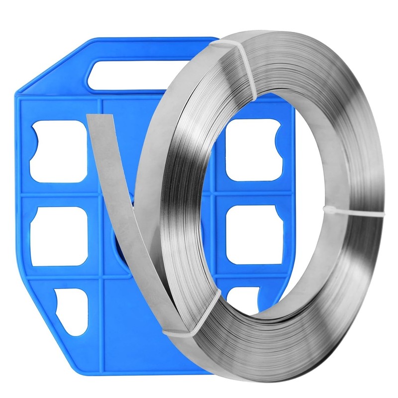 304 Stainless Steel Strapping Band Coil 1/2 inch x 95 ft Industrial Packing Stra