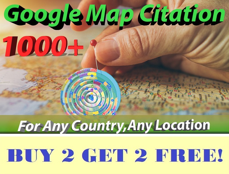 (GMB SEO Backlinks) 105 Google maps point citations for your Local Business