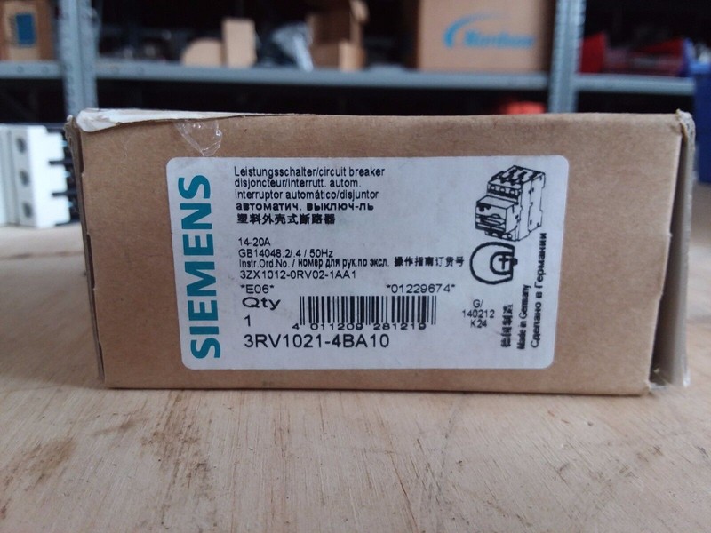 Siemens Power Switch 3RV1021-4BA10 gallery